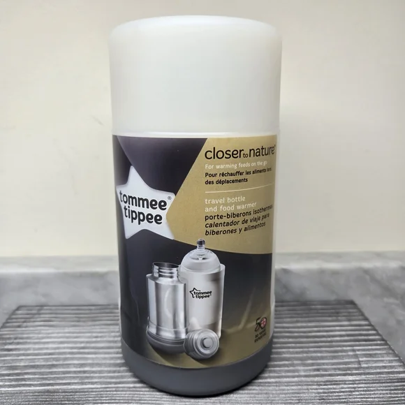 Tommee Tippee Travel Bottle & Food Warmer Thermal Insulated Closer to Nature NEW - Picture 7 of 12